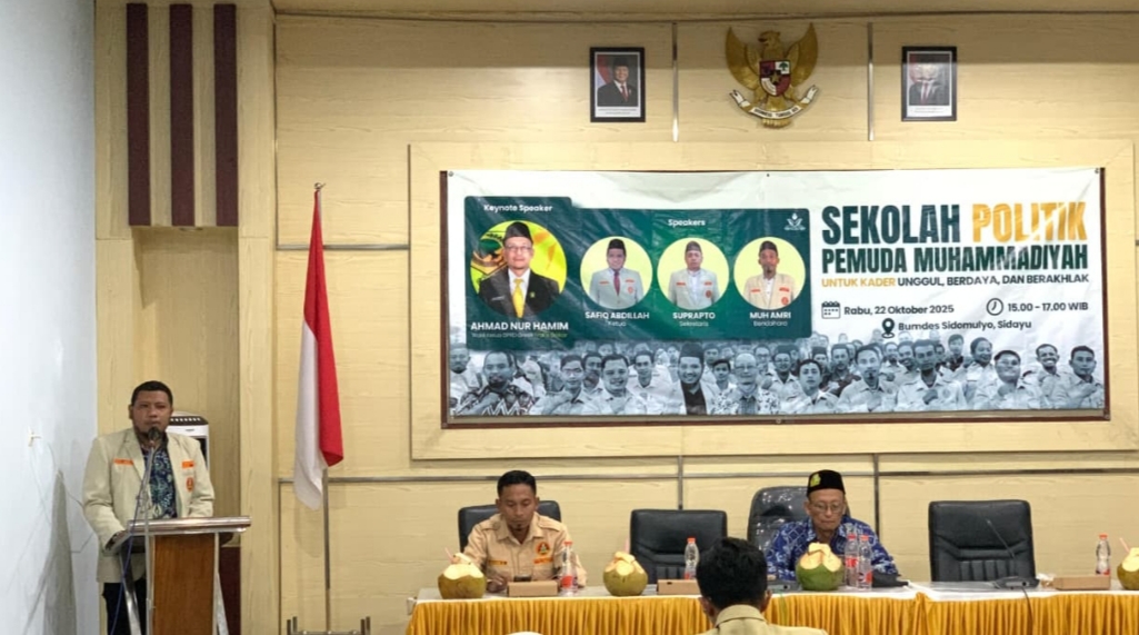 Sekolah Politik Pemuda Muhammadiyah Gresik, Ini Maklumat Rekomendasinya