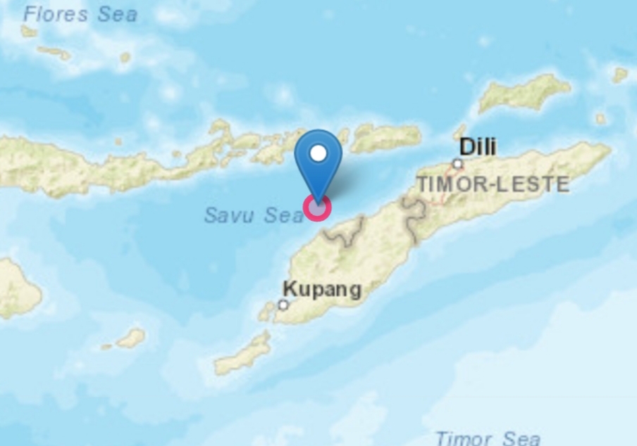 Guncangan Gempa M 6,3 Landa Kabupaten Timor Tengah Utara NTT