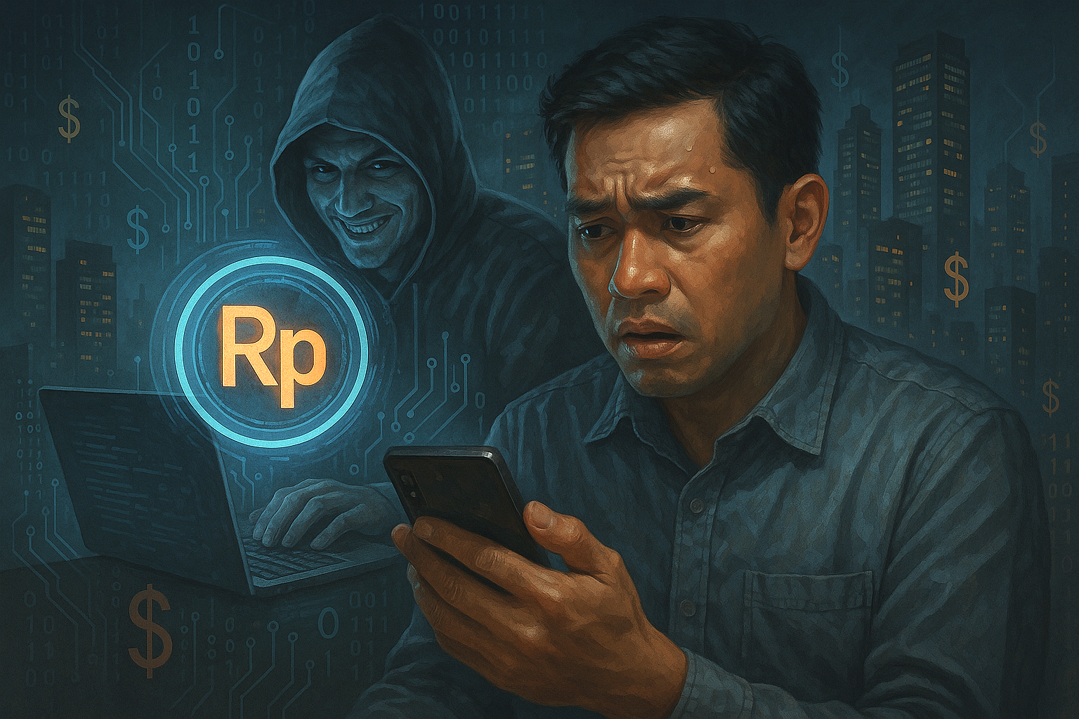 Penipuan Digital Rugikan Indonesia Rp49 Triliun, 66 Persen Warga Pernah Jadi Korban