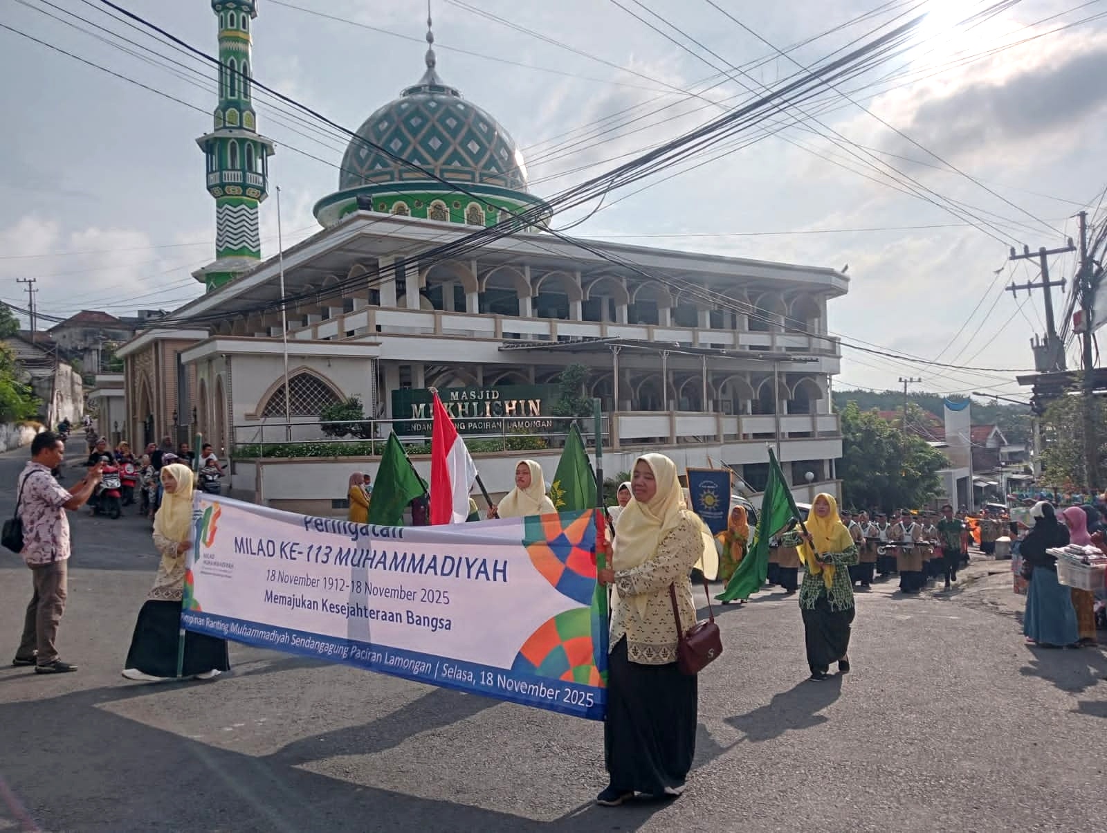 Ratusan Warga Sendangagung Bersatu Rayakan Milad Muhammadiyah