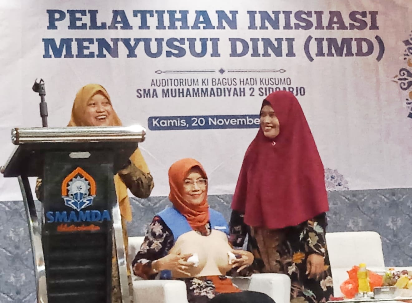 Pelatihan IMD–ASI Eksklusif di Umsida Perkaya Pengetahuan Kader PCA Krian