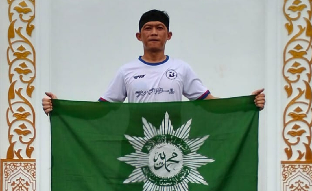 Lari 113 Kilometer, Cara Unik Anggota Lazismu Blitar Rayakan Milad Ke-113 Muhammadiyah