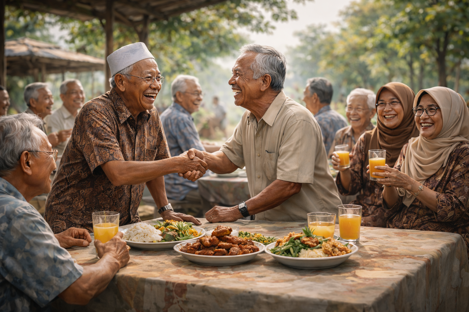 Silaturahmi, Resep Sehat dan Bahagia