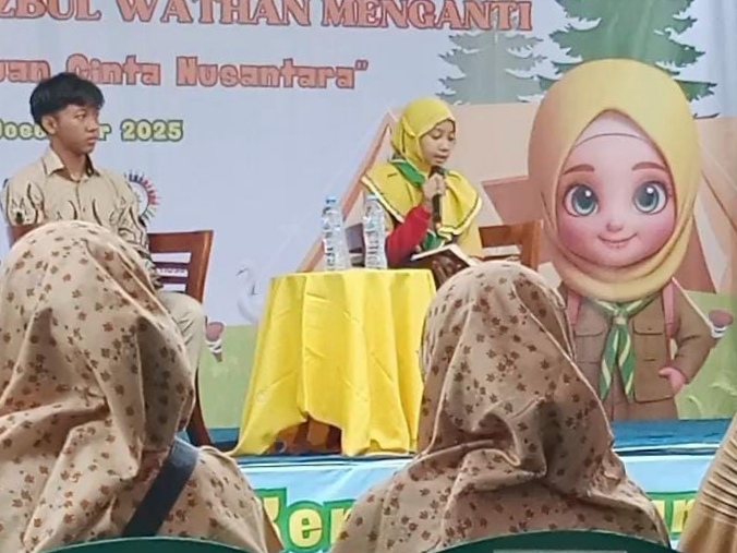 Ketika Tilawah Siswi SD Muhammadiyah 1 Menganti Meneduhkan Kajian Ahad Pagi