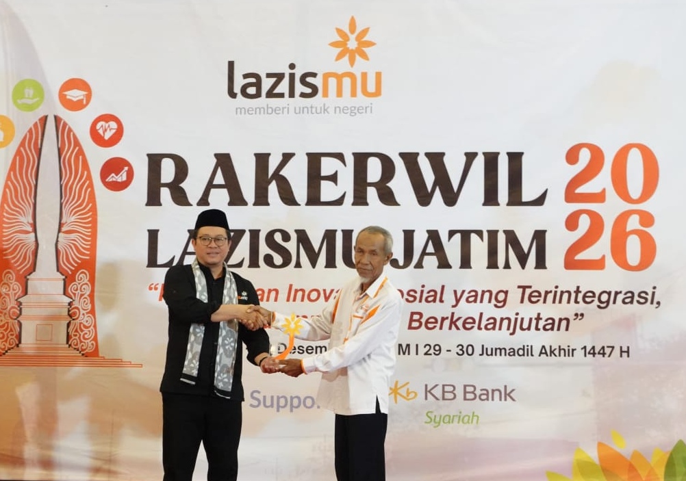 Lazismu Bojonegoro Raih Penghargaan Laporan Terbaik di Rakerwil 2026