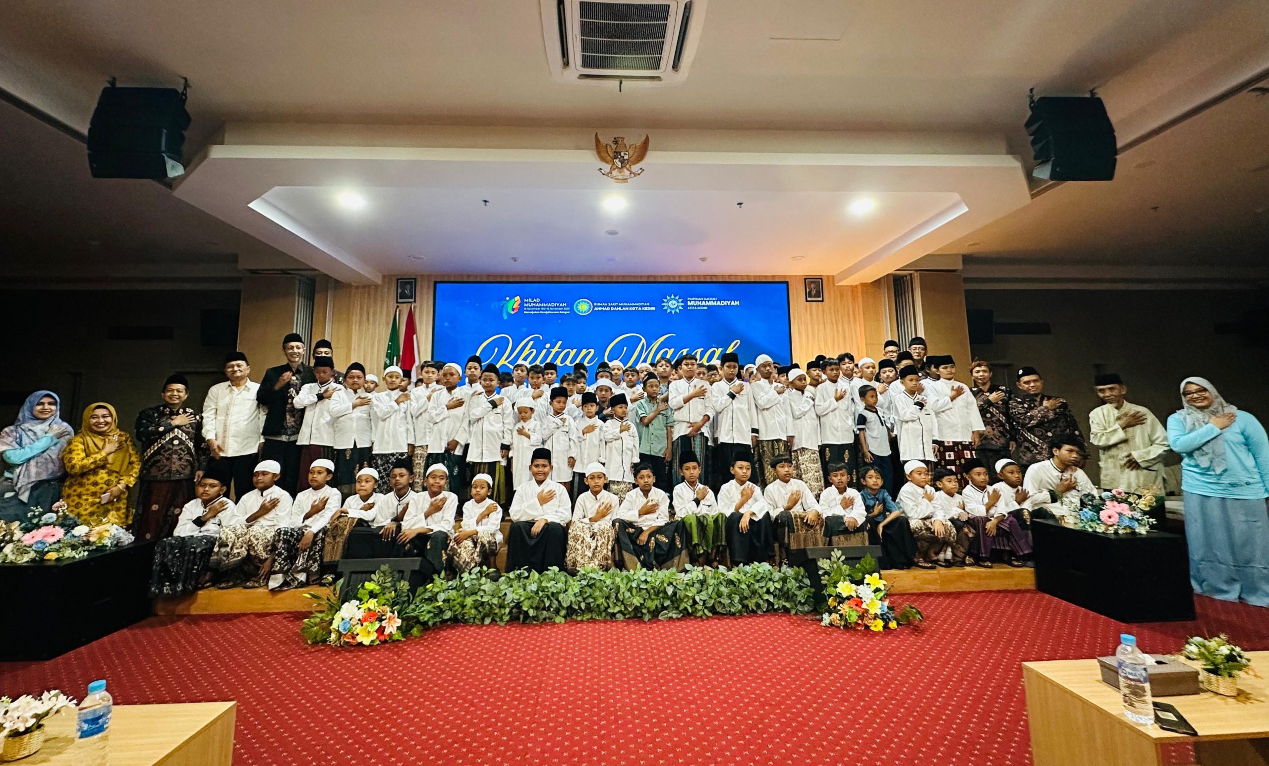 Khitan Massal RSMAD–PDM Kota Kediri, 117 Anak Jalani Proses tanpa Tangis