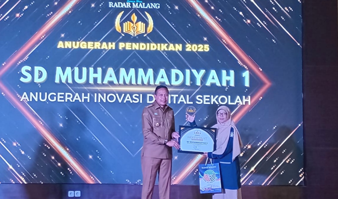Inovasi Digital Antar SD Muhammadiyah 1 Malang Raih Anugerah Pendidikan