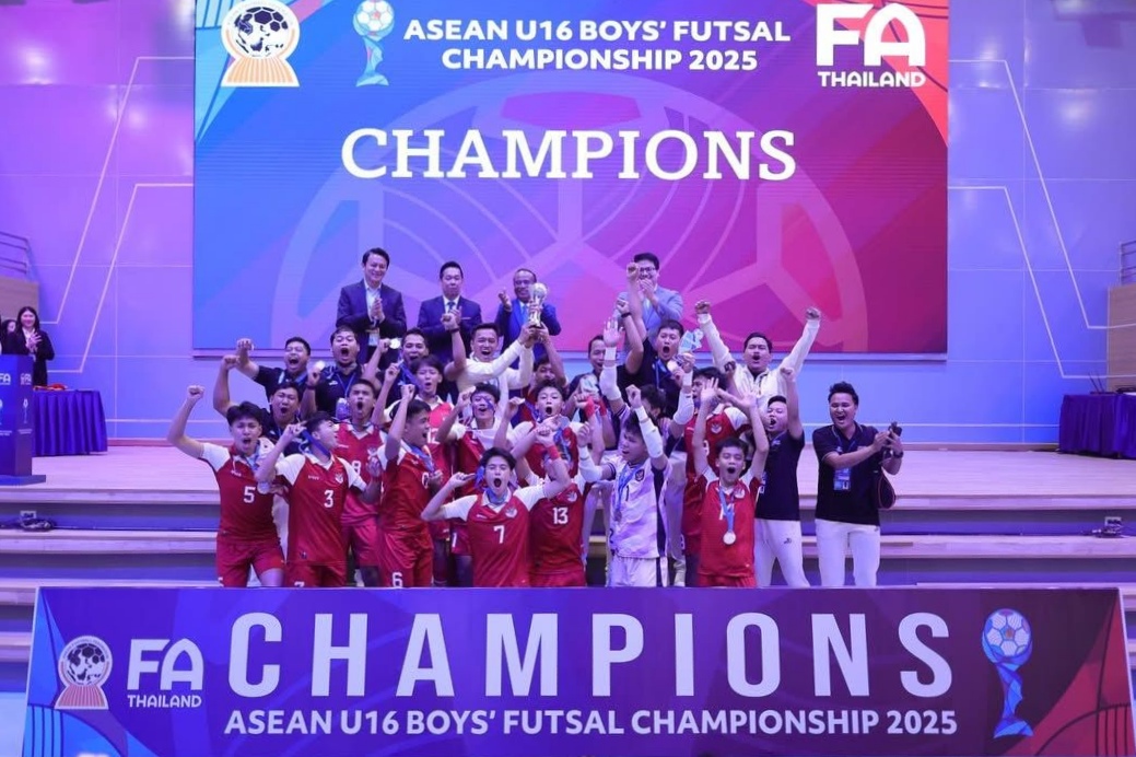 Timnas Futsal U-16 Juara ASEAN, Murid Smamda Sidoarjo Masuk Skuad Emas