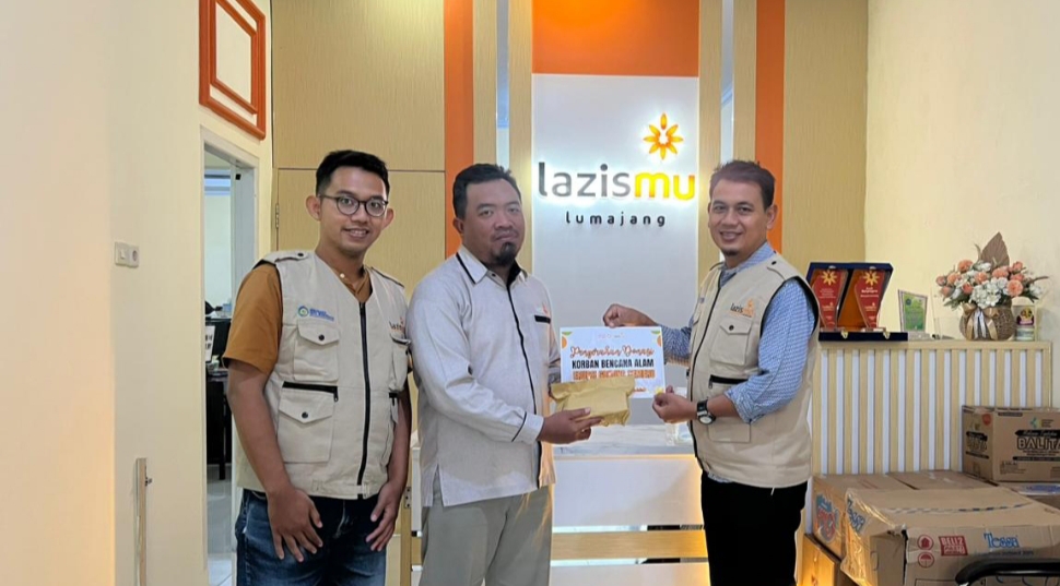 Lazismu Sepanjang Salurkan 39,7 Juta Rupiah, Dukung Pendidikan dan Kesehatan Penyintas Semeru
