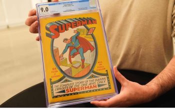 Komik bekas Superman edisi pertama tahun 1938 terjual senilai 9,12 juta dolar di balai lelang Heritage Auctions Texas, Amerika Serikat, November 2025 lalu.