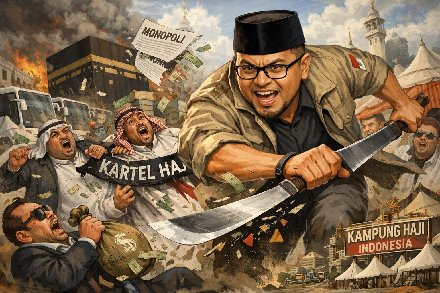 Kartel Haji, Babat Saja!