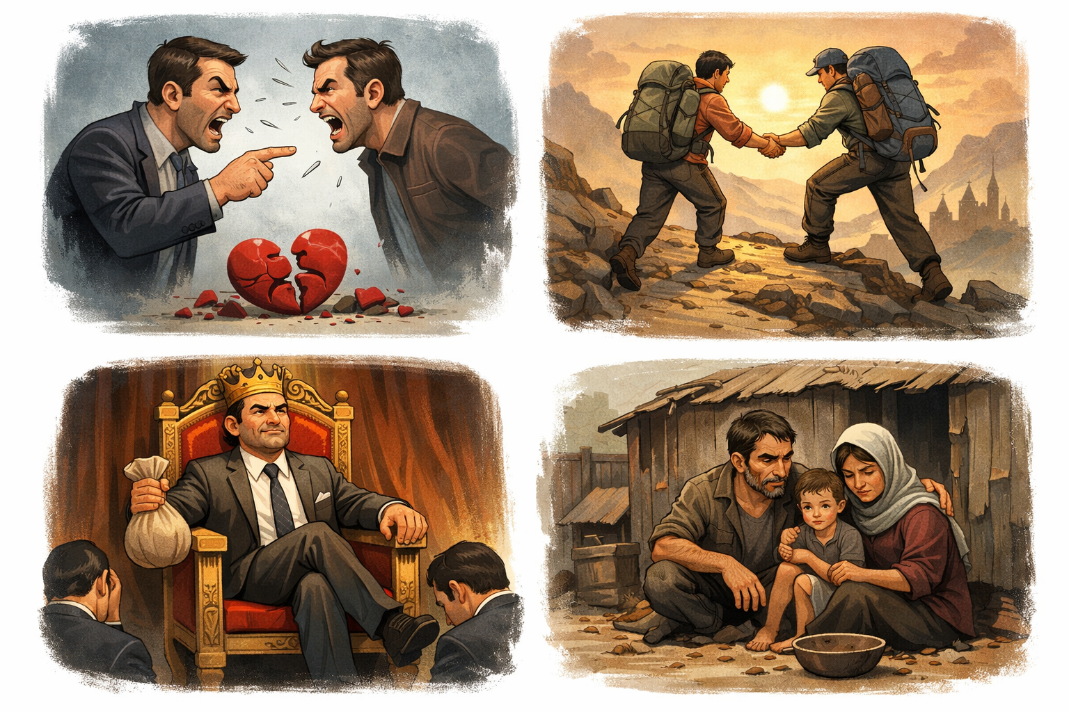 Empat Ujian, Satu Hakikat: Cara Al-Qur’an Membaca Manusia