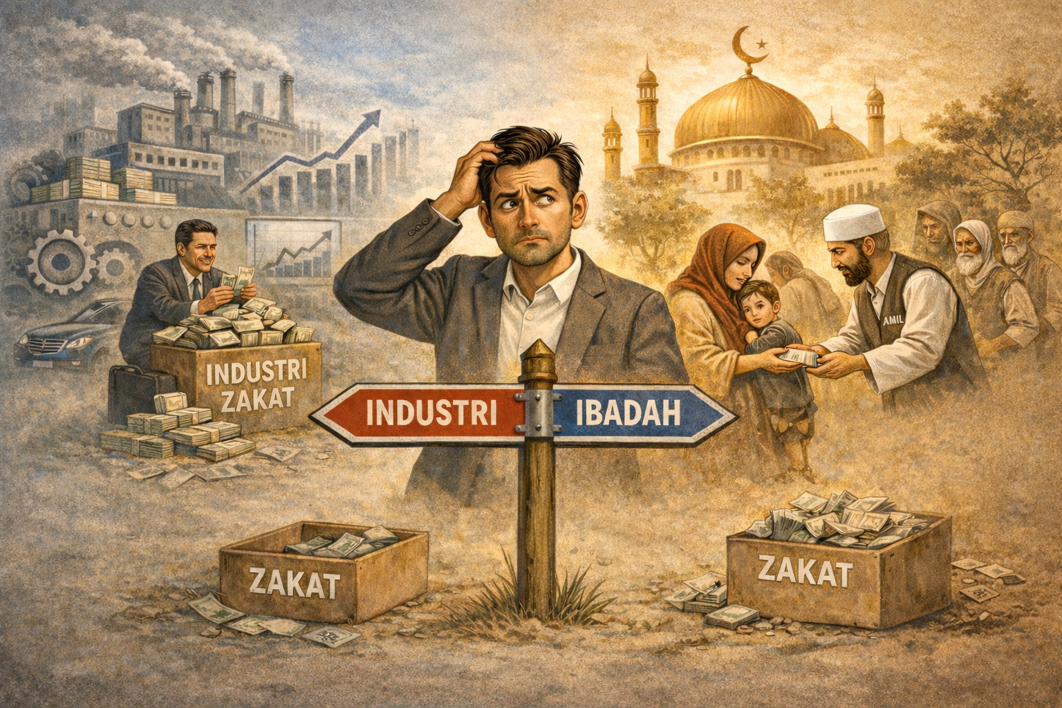 Industri Zakat Nasional: Antara Bahasa Kebijakan dan Problematika Konseptual