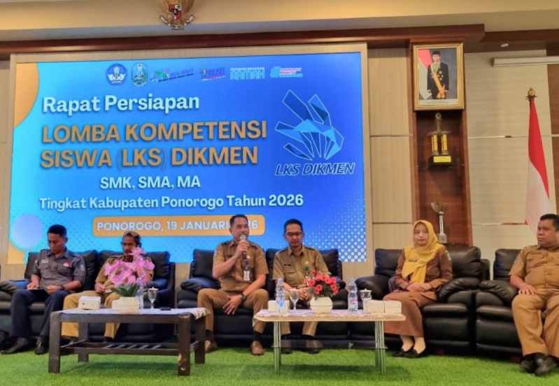 Menuju LKS 2026, Semua SMA/SMK/MA di Ponorogo Wajib Turun Gelanggang