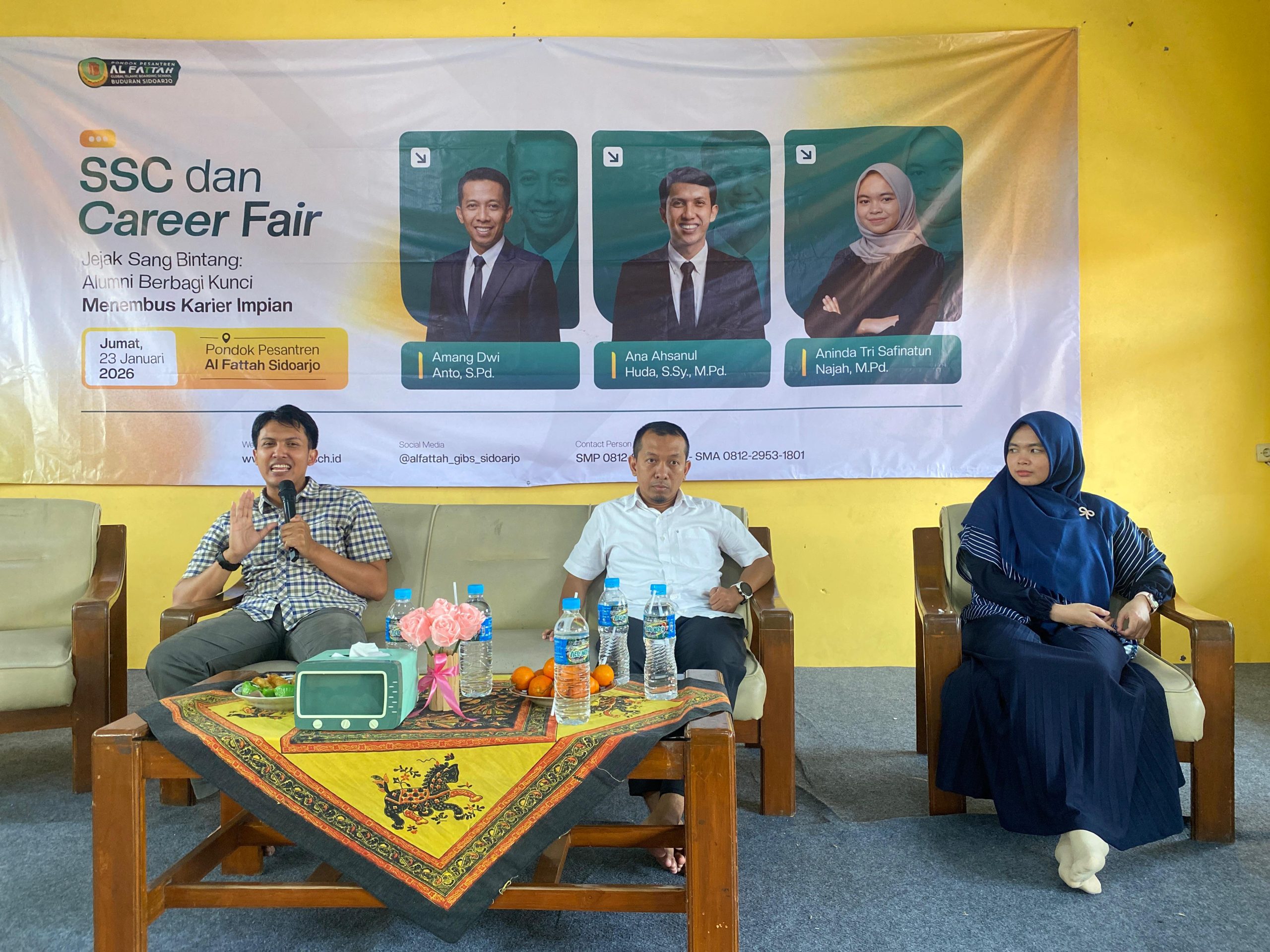 Career Fair Ponpes Al-Fattah: Alumni Berbagi Kunci Menembus Karier Impian
