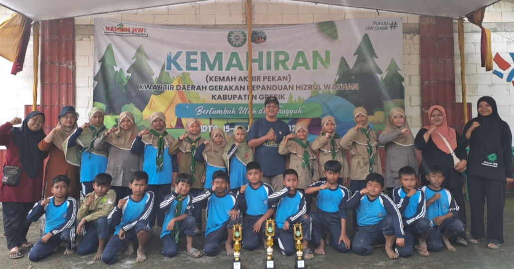 Sekolah Ceria Borong Tiga Juara Kemahiran HW Kwarda Gresik
