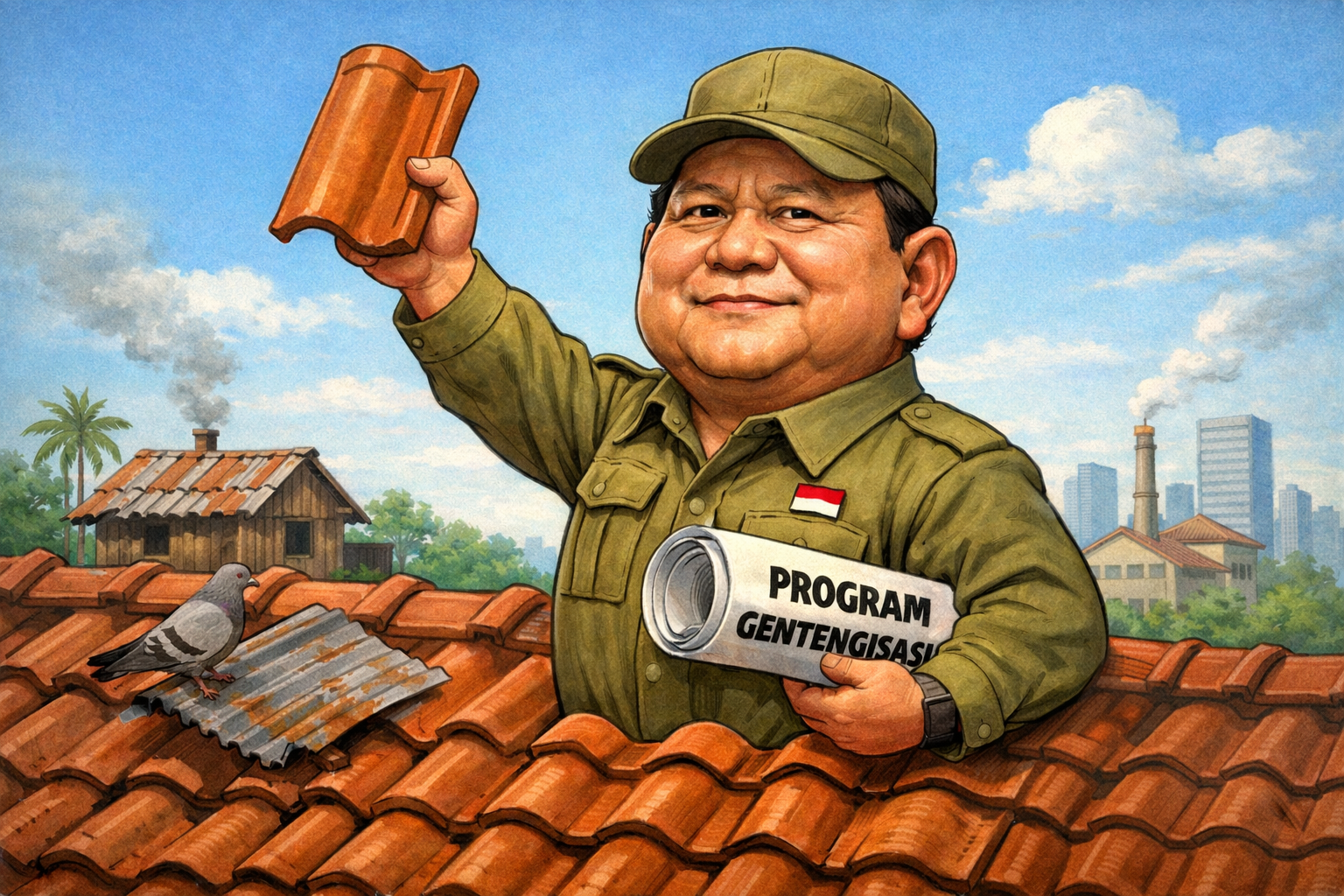 Gentengisasi: Antara Estetika, Politik, dan Realitas Rakyat