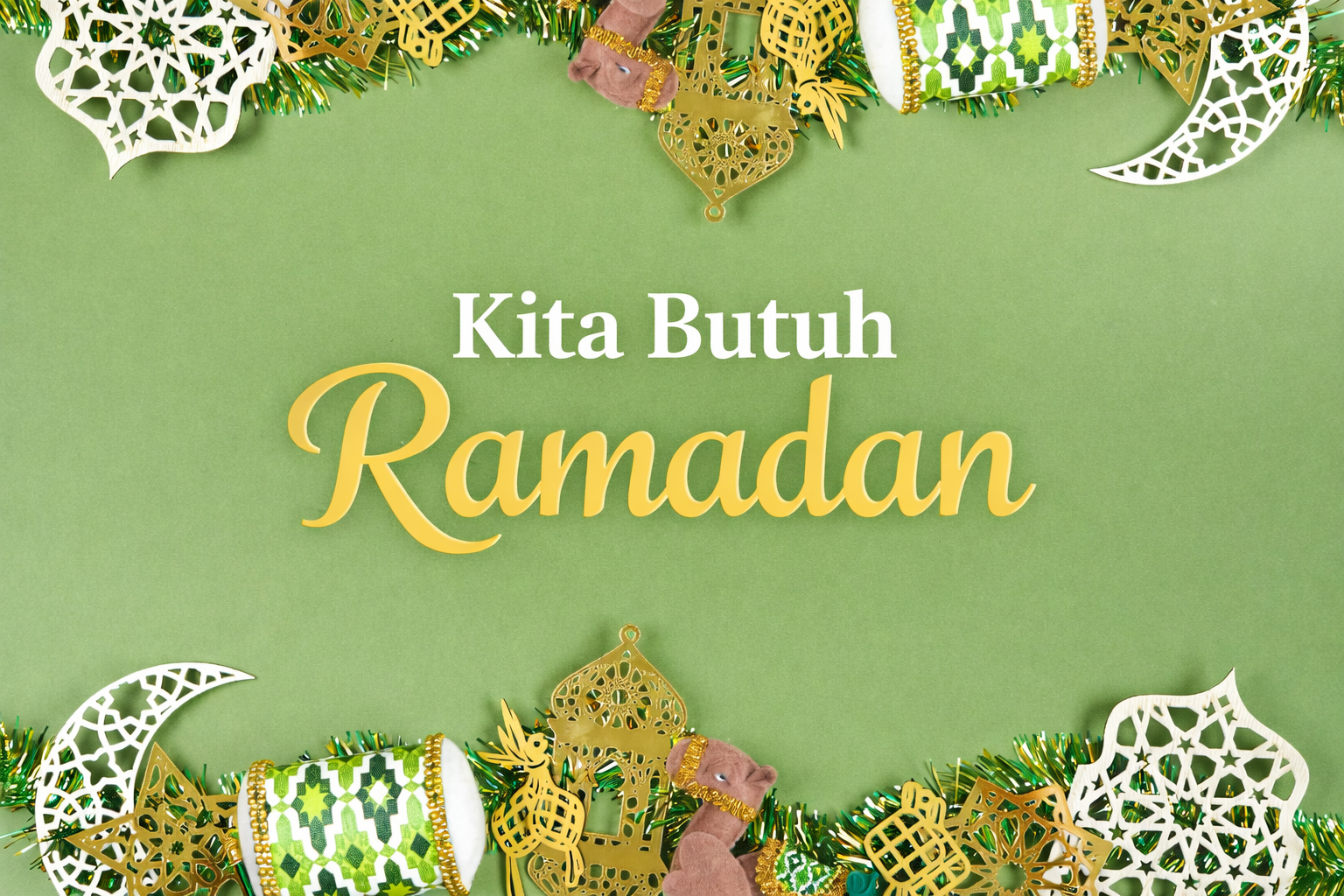 Ramadan untuk Kita, Bukan untuk Allah