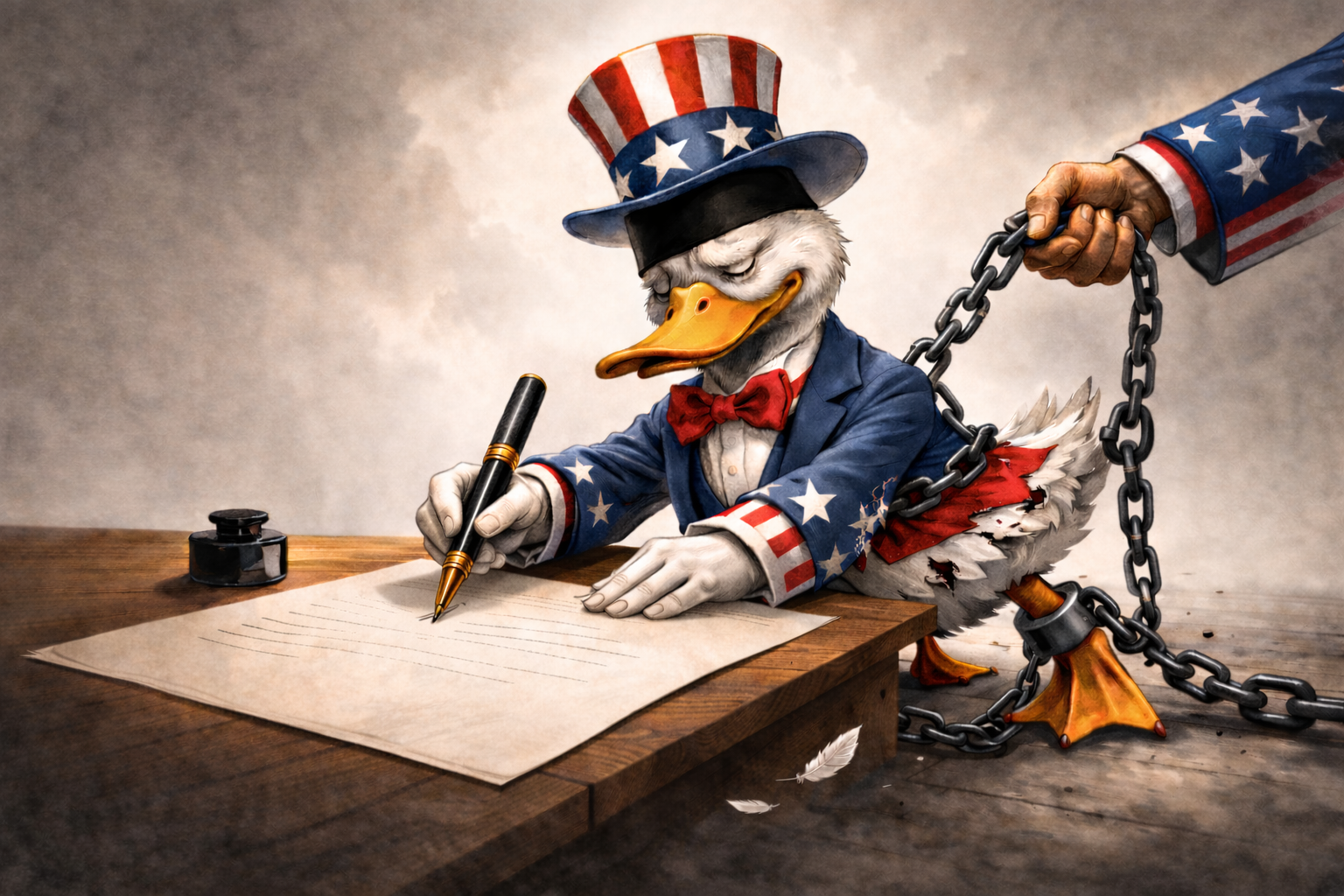 Bebek Amerika dan Ujian Politik Bebas Aktif