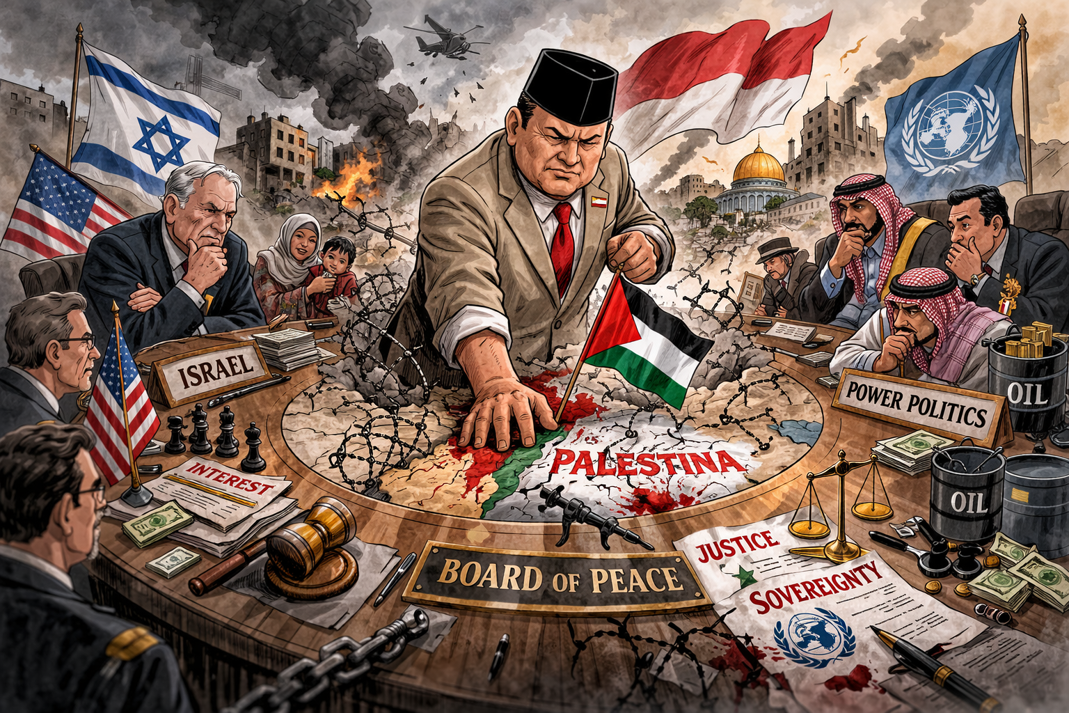 Presiden Prabowo di Sarang Penyamun