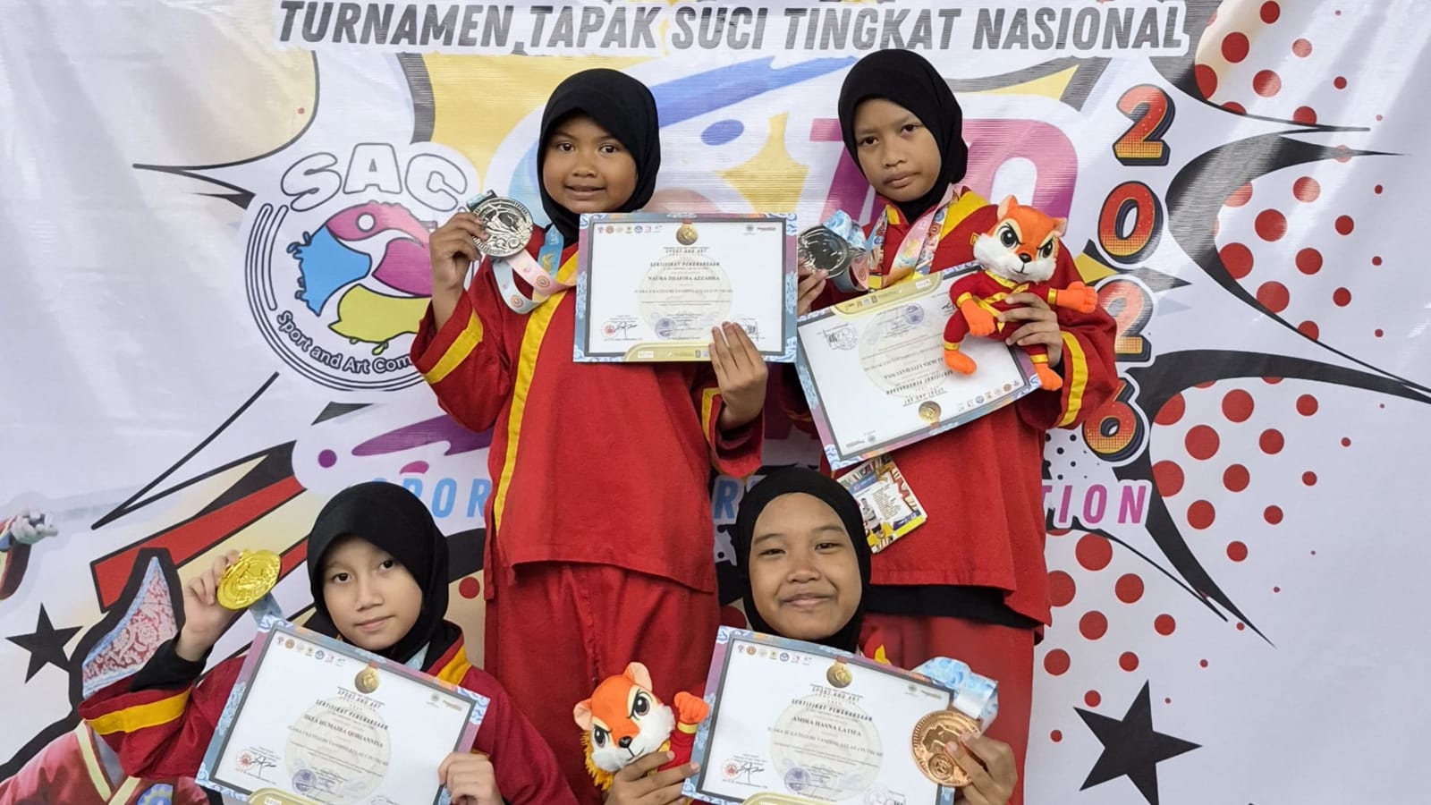 Sekolah Kreatif Baratajaya Borong Gelar Juara di Sport and Art Competition 2026