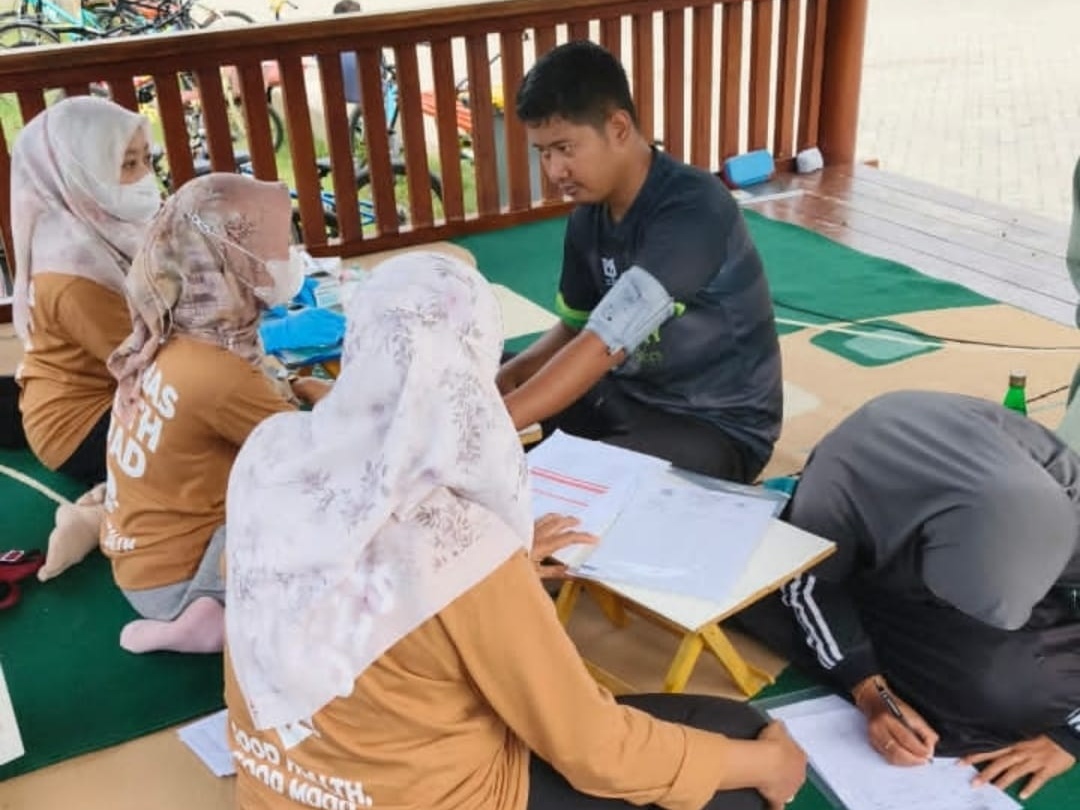 Sambut Ramadan, Guru dan Karyawan SD Almadany Jalani Cek Kesehatan Gratis