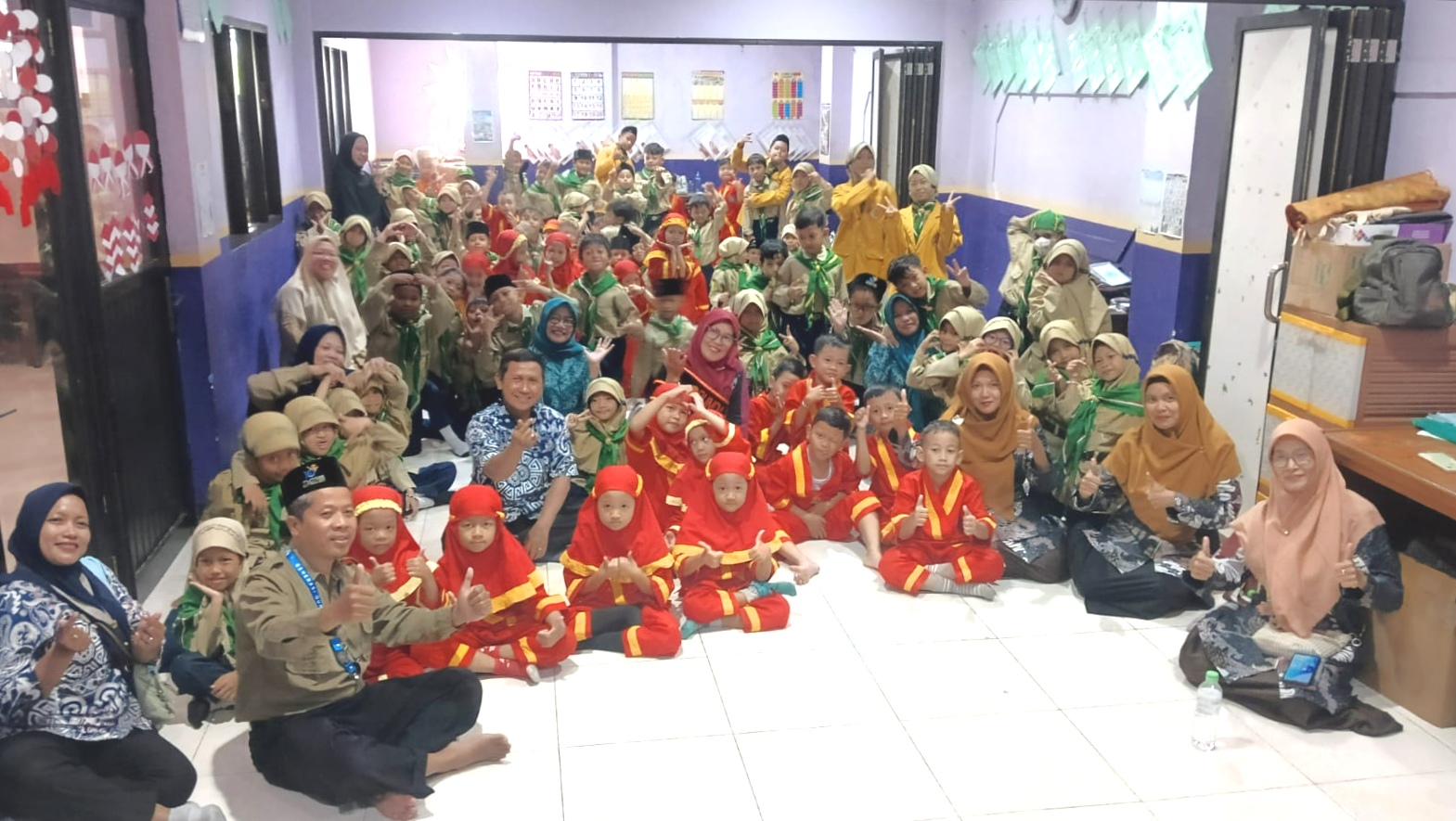 SD Mumtas Jadi Tuan Rumah Gemilang, Kenalkan Dunia SD dengan Cara Menyenangkan