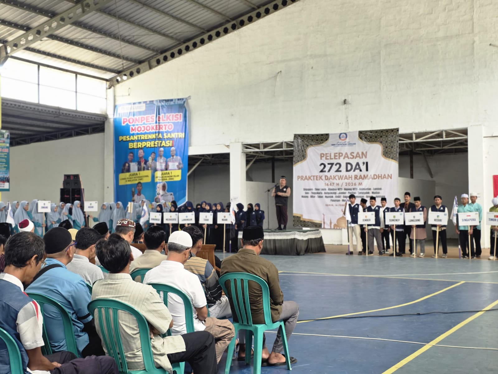 PPIC eLKISI Lepas 272 Dai Muda, Siap Berdakwah hingga Perbatasan dan Mancanegara