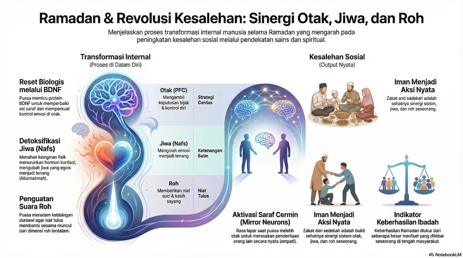 Ramadan dan Revolusi Kesalehan: Saat Saraf, Jiwa, dan Roh Berpadu dalam Satu Tubuh