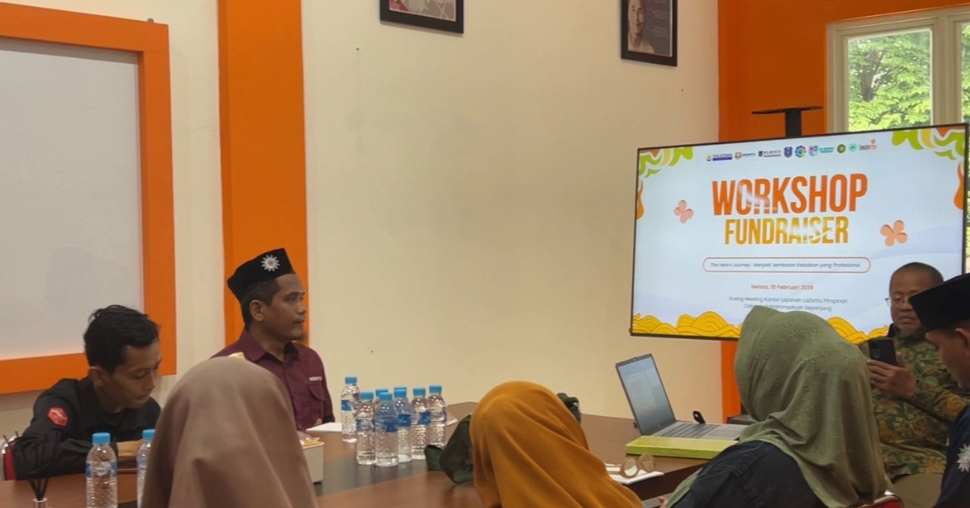 Workshop Fundraiser Lazismu Sepanjang, upaya untuk meningkatkan profesionalisme filantropi. Perlu petugas yang mumpuni dalam menghimpun dana umat secara sistematis dan amanah sesuai dengan pedoman tata kelola Lazismu