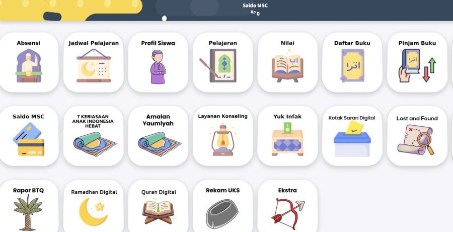 SMP Miosi (SMP Muhammadiyah 10 Sidoarjo) meluncurkan fitur monitoring ibadah Ramadan digital, Selasa (18/2/2026).