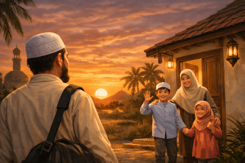 Ihsan, Bersegera Pulang pada Keluarga