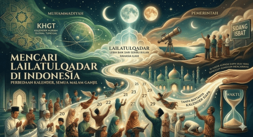 Mencari Lailatulqadar di Indonesia: Perbedaan Kalender, Semua Malam Ganjil