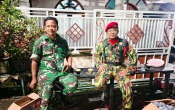 Kokam Cerme Ambil Peran dalam Pengamanan Safari Ramadan di Desa Lengkong