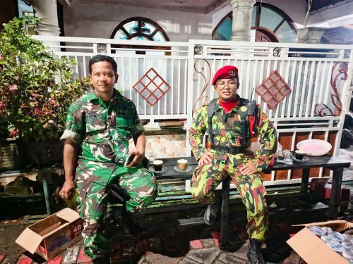 Kokam Cerme Ambil Peran dalam Pengamanan Safari Ramadan di Desa Lengkong