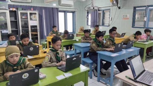 Gladi Bersih Tes Kemampuan Akademik di SD Muri Berjalan Lancar
