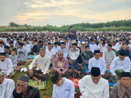 Enam Ribu Jemaah Diajak Menjaga Fitrah Usai Ramadan