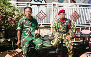 Sinergi menjaga kekhusyukan dan keamanan ibadah di bulan puasa 1447 H, personel Kokam (Komando Kesiapsiagaan Angkatan Muda Muhammadiyah) Markas Cabang Cerme ikut Safari Ramadan.