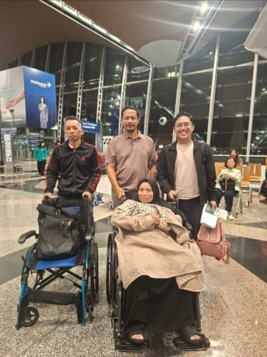 Korban Luka Bakar di Malaysia Dipulangkan, Kisah Siti Khotijah dan Gerak Cepat Lazismu PCIM