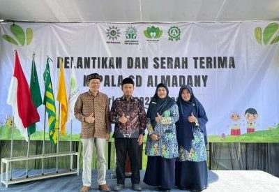 Terbang ke Makassar, SD Almadany Jemput Undangan Istimewa Kemendikdasmen