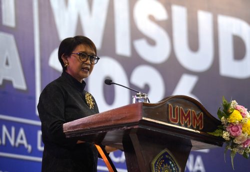 Utusan Khusus PBB Retno Marsudi: Inovasi Air UMM Berdampak Besar bagi Dunia