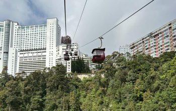 Naik Kereta Gantung Genting Highlands, Siswa Sidoarjo Rasakan Pengalaman Baru