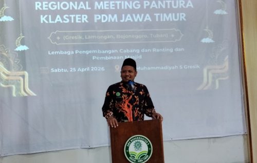 SMKM 5 Gresik jadi tuan rumah Regional Meeting Pantura LPCRPM Jatim. Sekolah yang berdiri 2019 ini memiliki lahan 4 hektare, mengelola area pertanian dan peternakan kambing sebagai bagian dari pembelajaran sekaligus unit usaha produktif