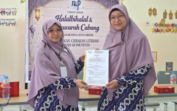 FLP Gresik Punya Nakhoda Baru, Siti Maulina Siap Lanjutkan Dakwah lewat Pena