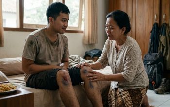 Ilustrasi cerpen Goresan Kecil di Balik Sedekah Subuh