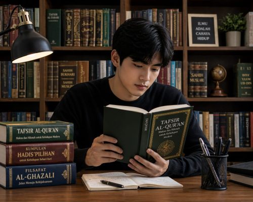 Iqra bukan sekadar melafalkan teks (membaca literal), tetapi berasal dari kata qara'a yang berarti menghimpun, menelaah, mendalami, meneliti, serta membaca alam, sejarah, dan diri sendiri.