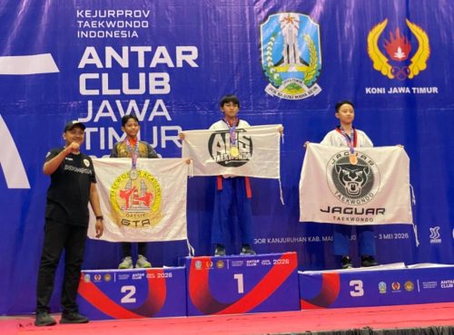 Fatih Asyraff Putrahendri meraih juara dua kategori Poomsae Freestyle dalam Kejurprov Taekwondo Jatim 2026 setelah menjalani latihan intensif selama dua bulan penuh tantangan demi membuktikan kemampuan dirinya.
