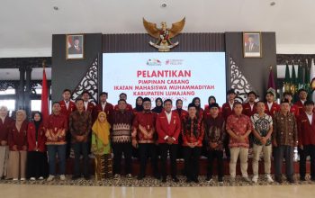 Pelantikan IMM Lumajang, Fokus Digitalisasi Gerakan