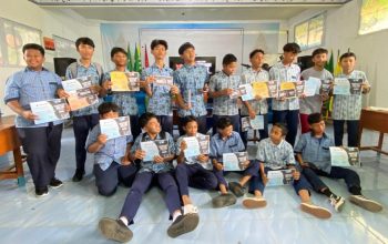 Siswa MTs Muga (MTs Muhammadiyah 3) Sumberrejo, Bojonegoro, Jawa Timur, menorehkan prestasi membanggakan.