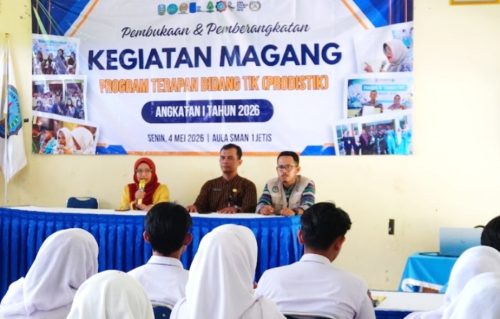 Program magang kerja di SMA Negeri 1 Jetis (Smantis) Ponorogo mendapat apresiasi Cabang Dinas Pendidikan